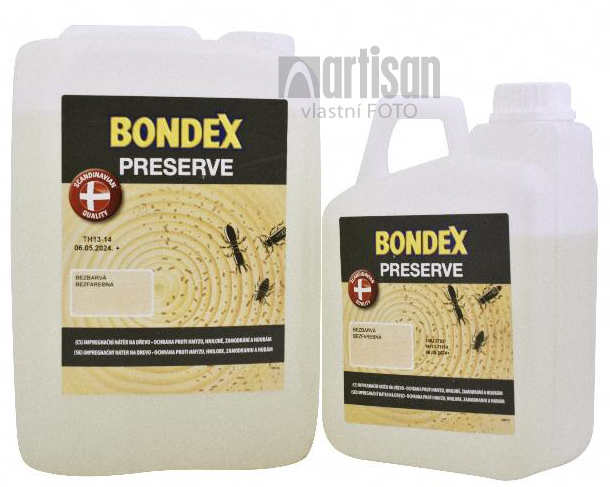 BONDEX Preserve impregnace na dřevo pro exteriéry v objemu 2 l a 5 l